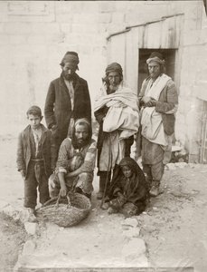 Groep Jemenitische Joden, ca. 1898-1911